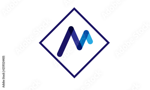 LETTER m Blue Free Download LETTER m Blue - GFXLoad