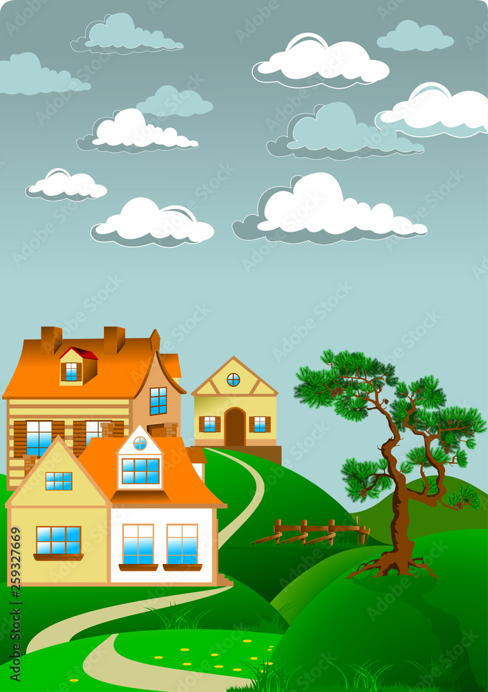 Fototapeta premium cloudy