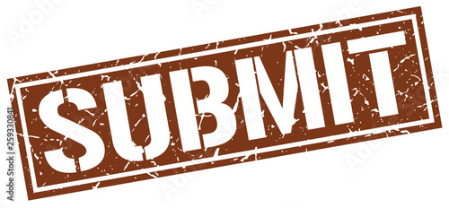 submit square grunge stamp