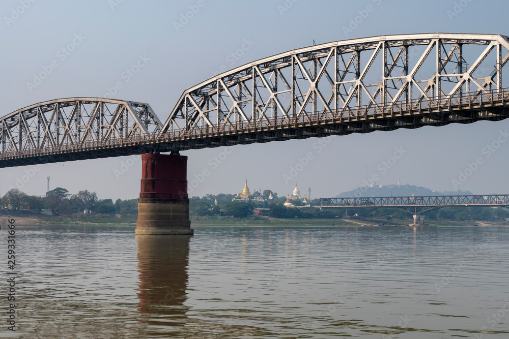 Fototapeta premium Irrawaddy River, Myanmar