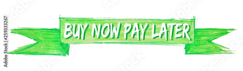 buy now pay later ribbon
