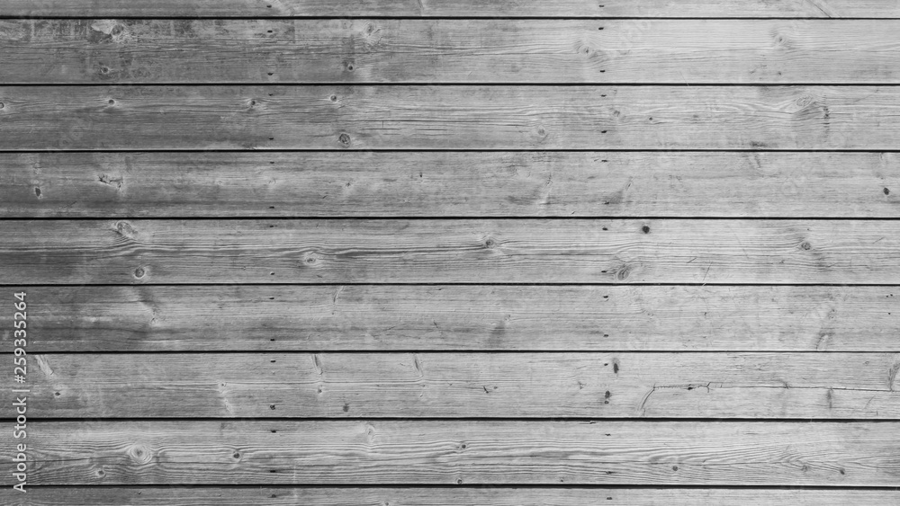 White or gray wood wall texture with natural patterns background. Grey wooden table top backdrop. - obrazy, fototapety, plakaty 