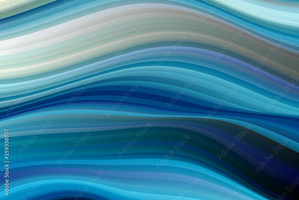 Modern colorful flow poster. Wave liquid shape color background. Art design for your design project. Vector illustration EPS10
