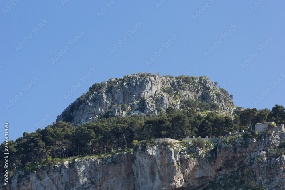 Naklejka premium rocks in mountains