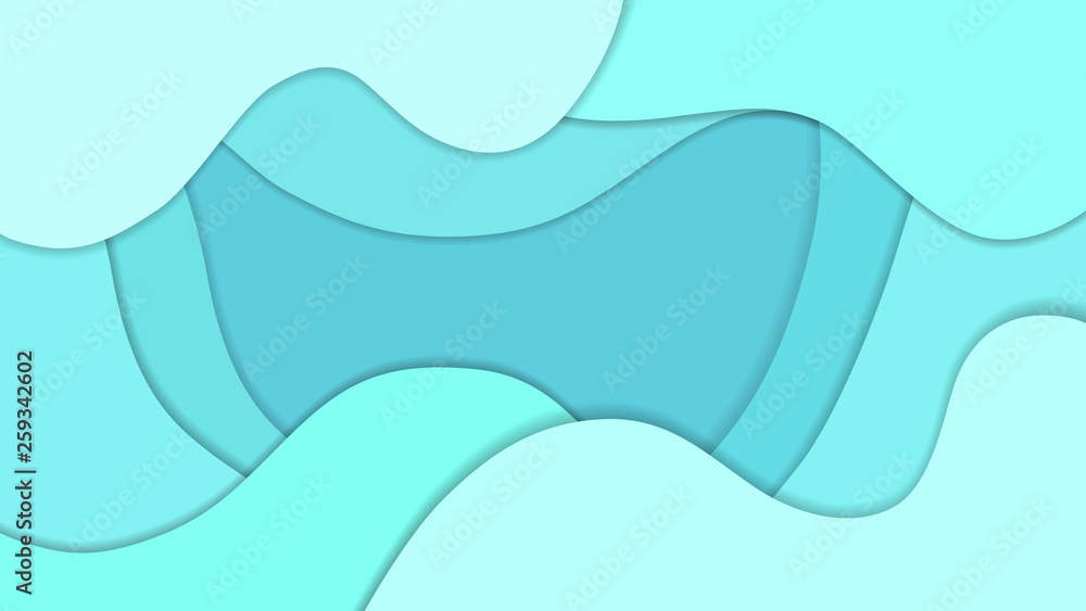 Paper art cartoon abstract waves. Paper carve background. Modern origami design template. Vector illustration. 3d paper layers. For landing page, template, ui, web, poster, banner. Paper art cartoon abstract waves. Paper carve background. Modern origami design template. Vector illustration. 3d paper layers. For landing page, template, ui, web, poster, banner.