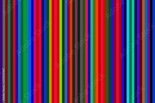 Colorful vertical line background or seamless striped wallpaper, simple design.