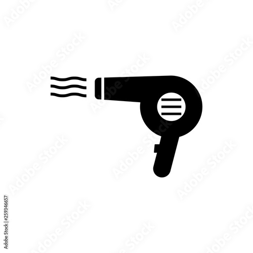 Hairdryer graphic design template vector isolated