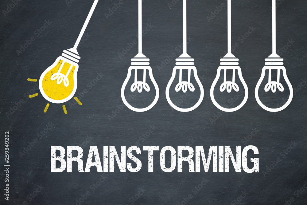 Fototapeta premium Brainstorming 