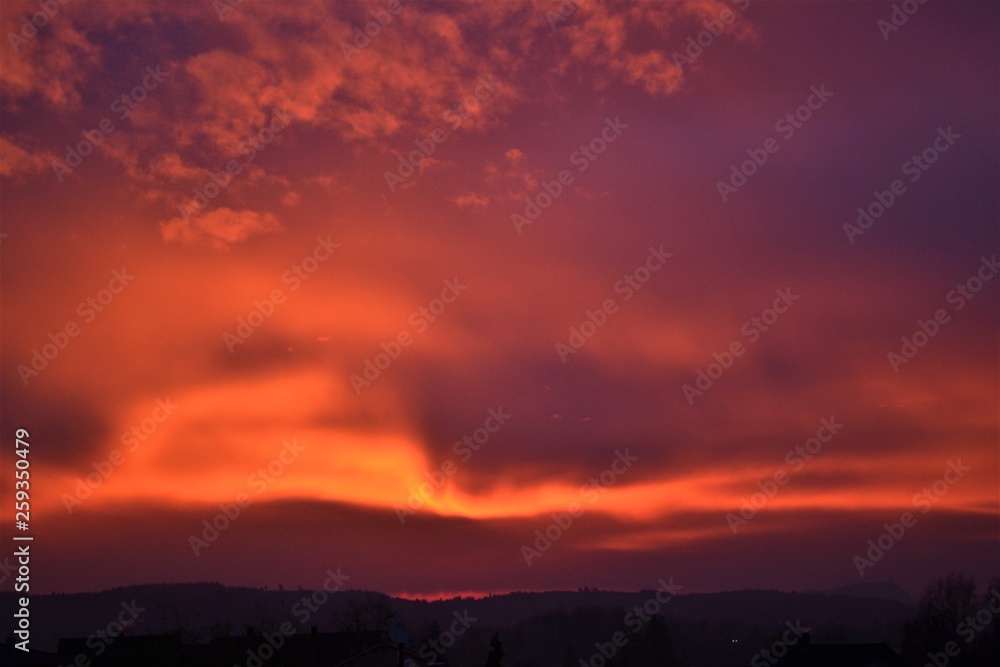 Obraz premium Morgenröte