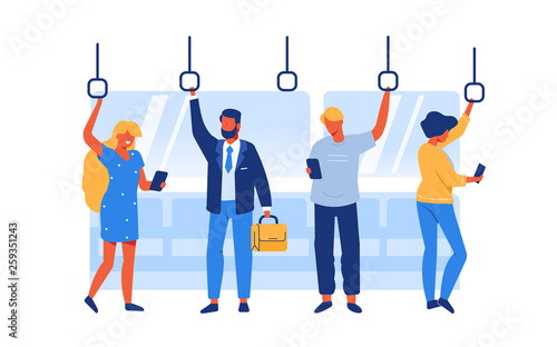 people in subway