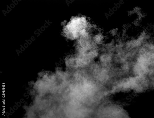 smoke steam fog air background shape black