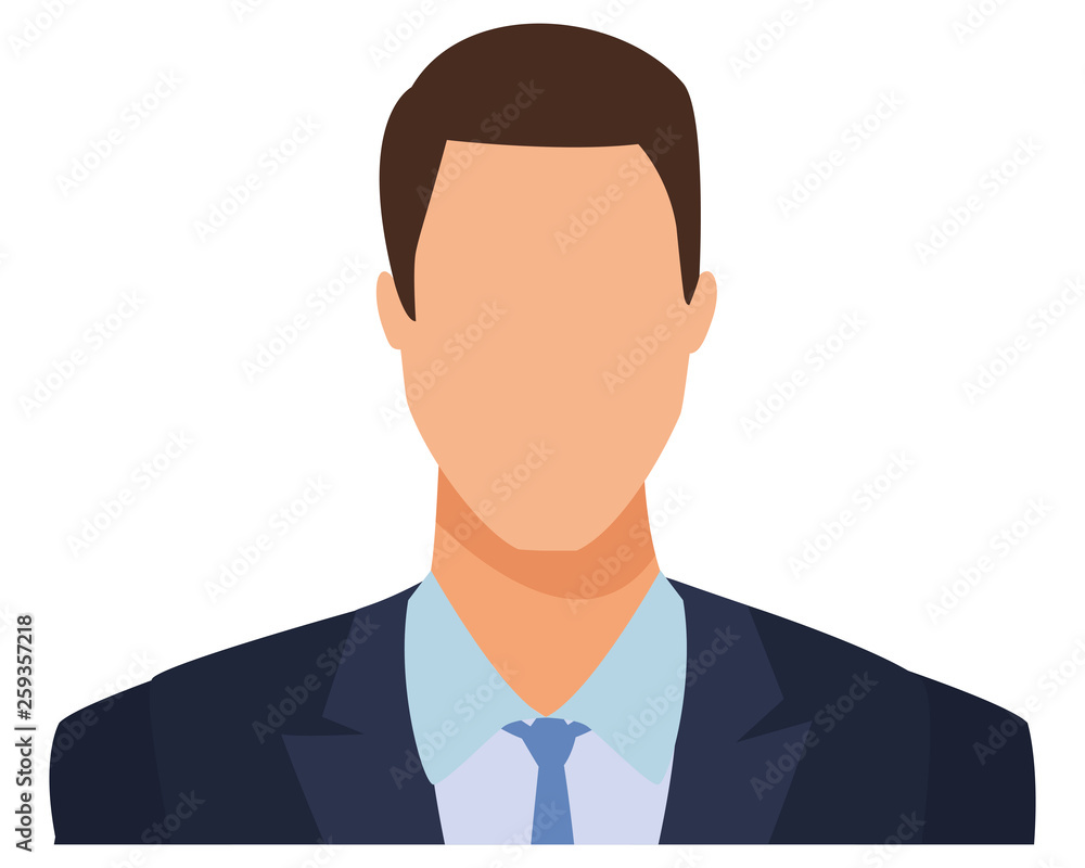 businessman portrait avatar cartoon character businessman portrait avatar cartoon character