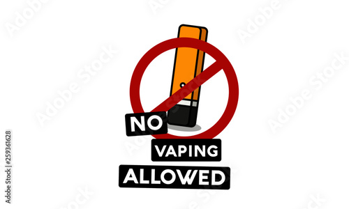 No Vaping Allowed Sign