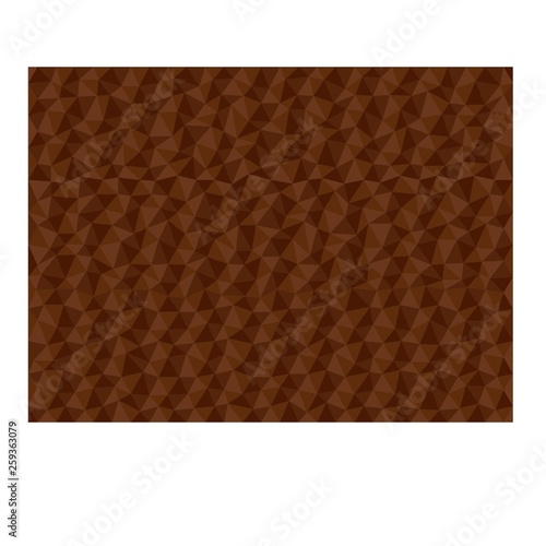 polygonal  brown soil background low poly style vector illustration EPS