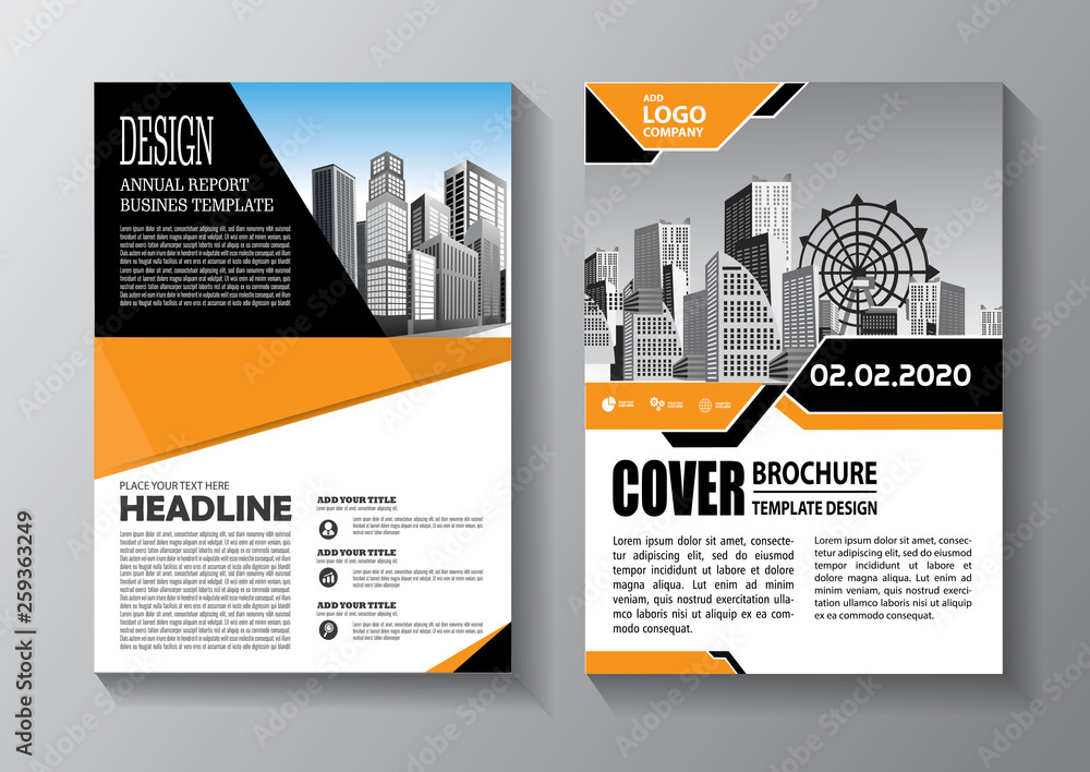 Business abstract vector template. Brochure design, cover modern layout, annual report, poster, flyer in A4 with colorful triangles, geometric shapes for tech, science, market with light background Business abstract vector template. Brochure design, cover modern layout, annual report, poster, flyer in A4 with colorful triangles, geometric shapes for tech, science, market with light background