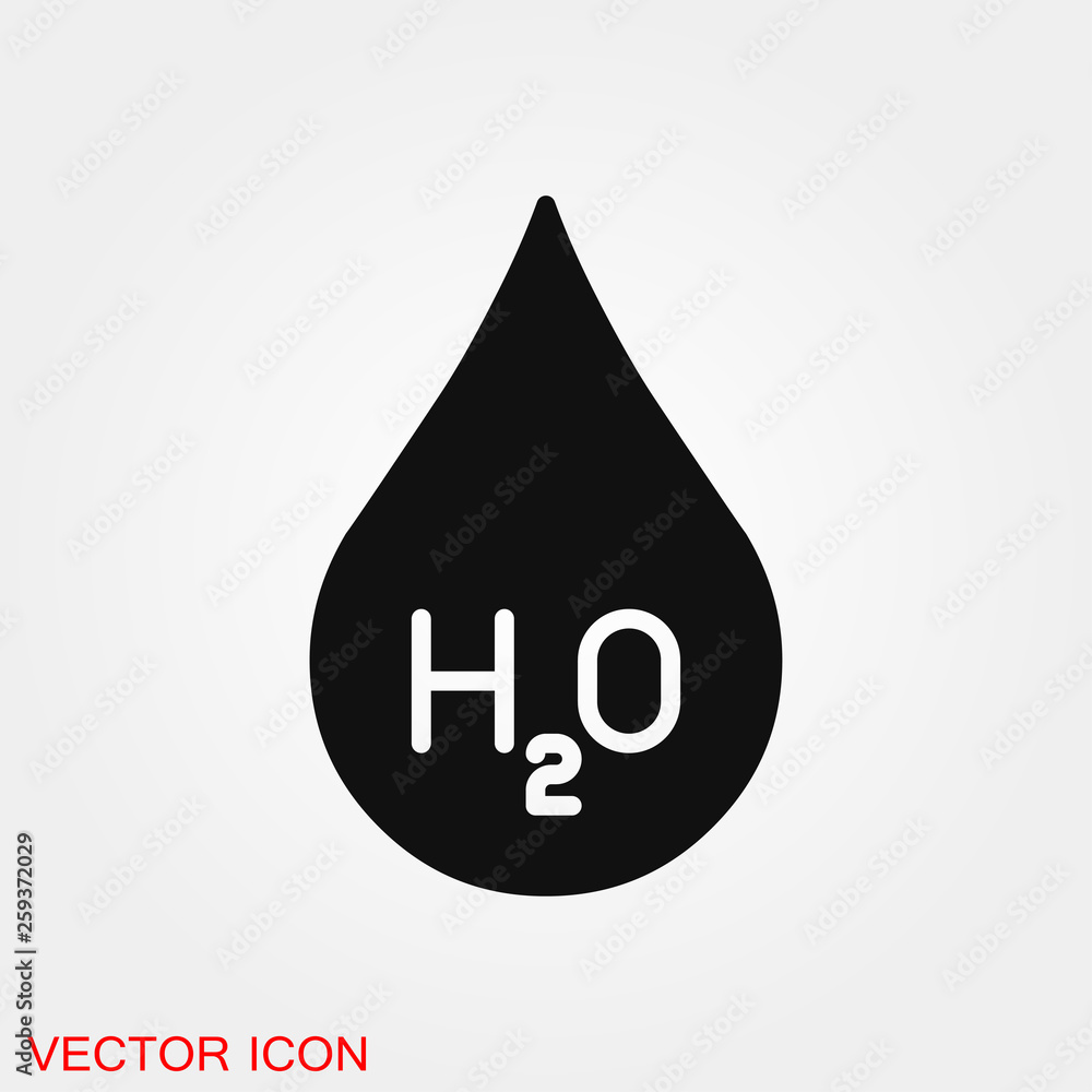 Water icon vector sign symbol for design Water icon vector sign symbol for design