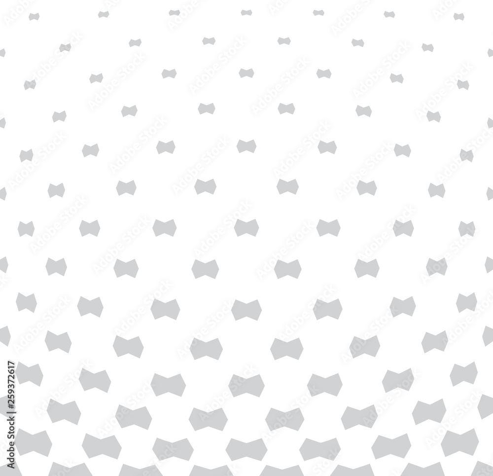 halftone geometric border pattern vector