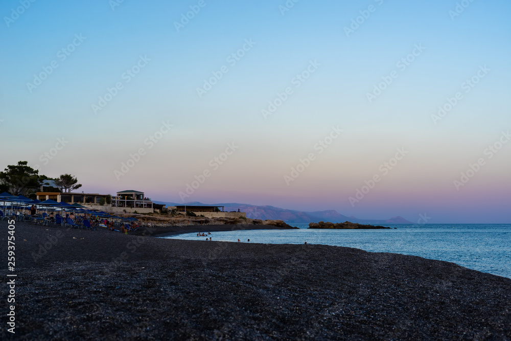 Sunrise on Crete, Greece