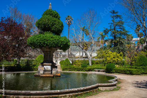 botanic garden of the Coimbra University in Portugal