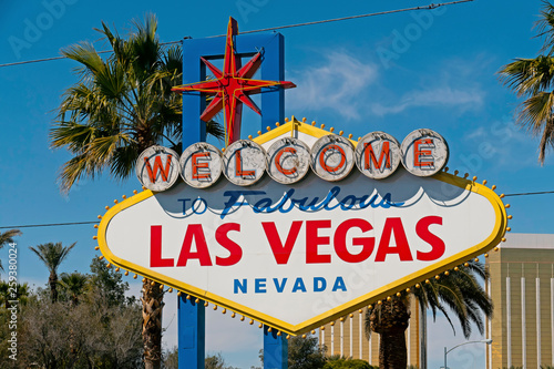 The Welcome to Las Vegas sign