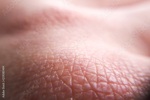 macro skin of human hand.Medicine and dermatology concept. Details of human skin background photo
