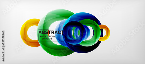 Vector rings abstract background