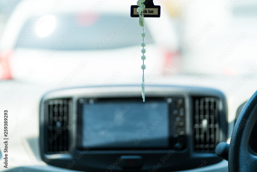 Panel of a modern car Screen multimedia system Panel of a modern car Screen multimedia system