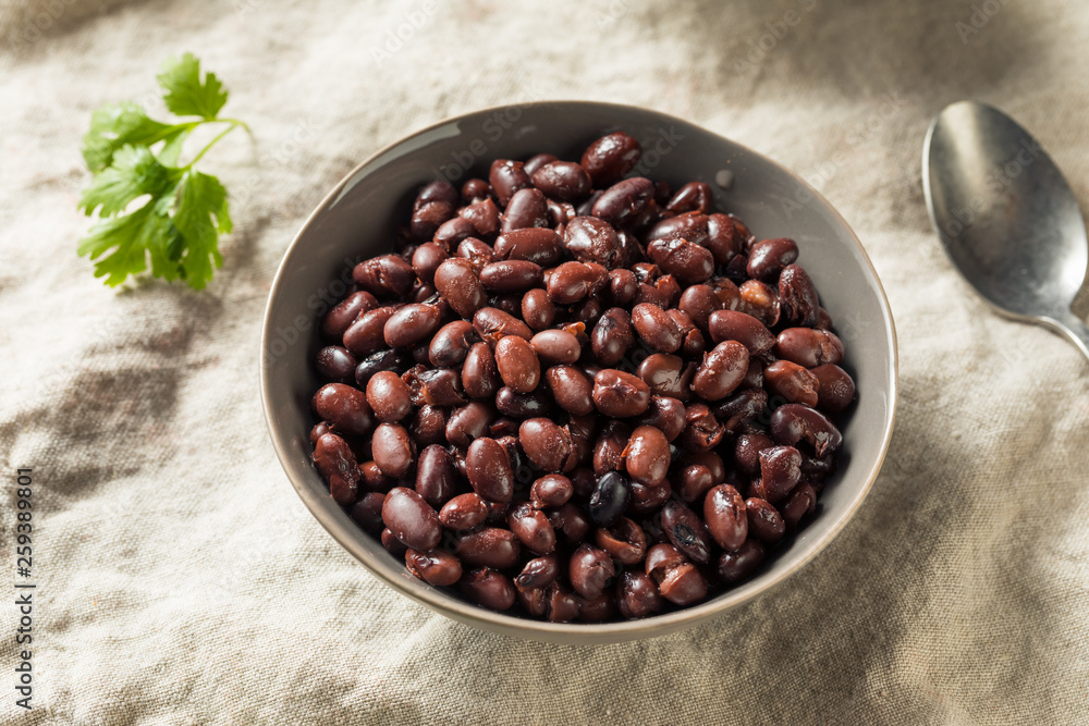 Fototapeta premium Organic Canned Black Beans
