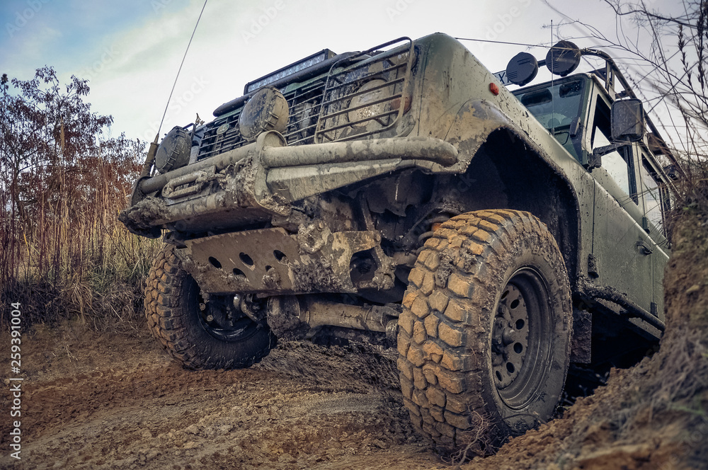 Fototapeta premium 4x4 Cars