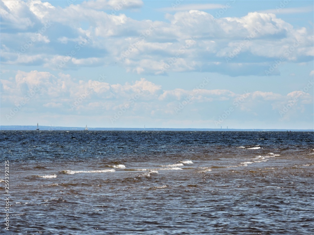 sea and blue sky