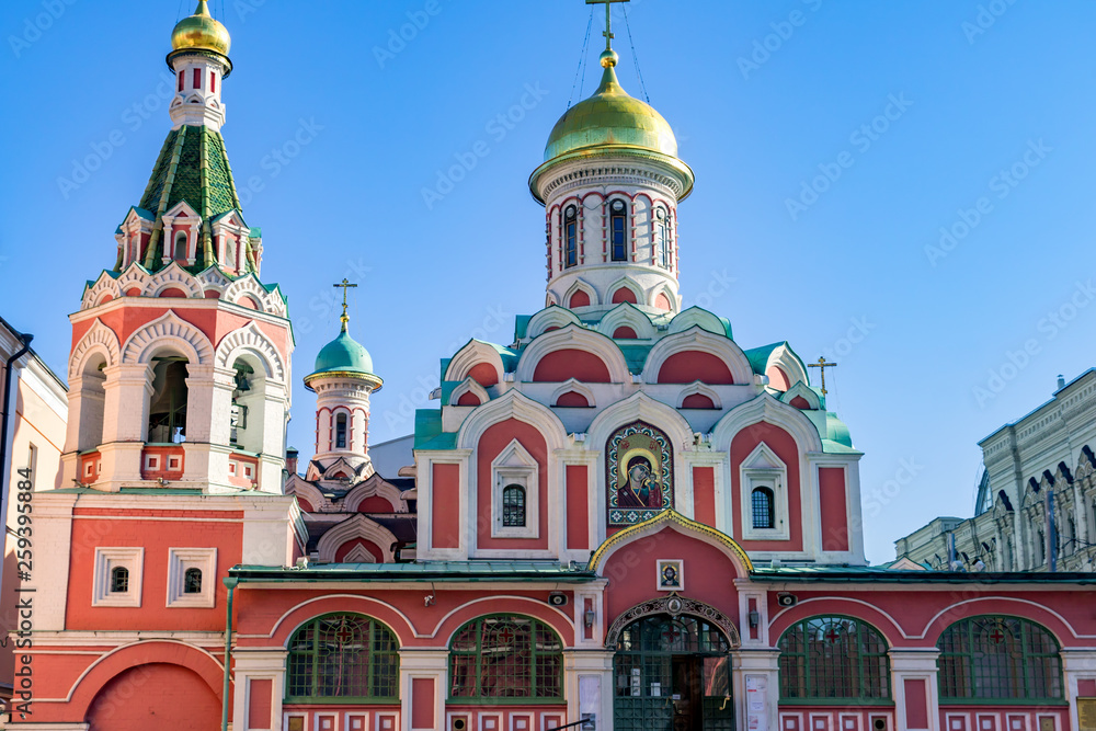 Obraz premium Cathedral of the Kazan Icon of the Mother of God on Red Square