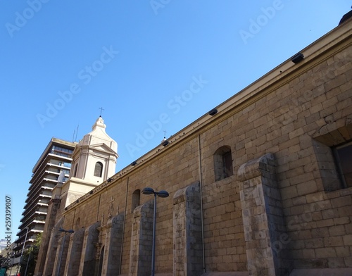 The Church of Santo Domingo is a Catholic church located at the intersection of Santo Domingo and 21 de Mayo streets in the center of the city of Santiago, Chile