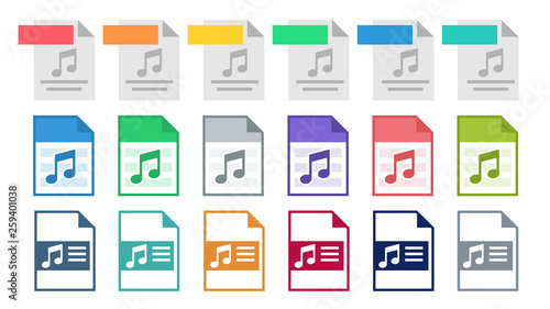 Lyrics Icon Vector. Music Text Lyrics Icon. Song Symbol. Illustration