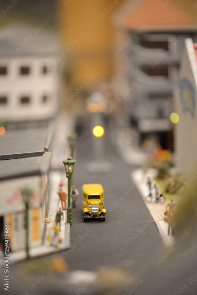 The city in a miniature