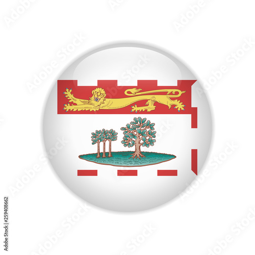 Flag of Prince Edward Island button