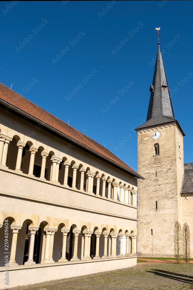 Fototapeta premium Dormitorium und Stiftskirche Legden-Asbeck