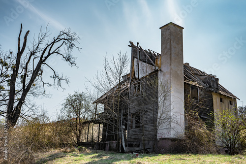 Abandoned house Hoia Baciu - Haunted Forest, Romania