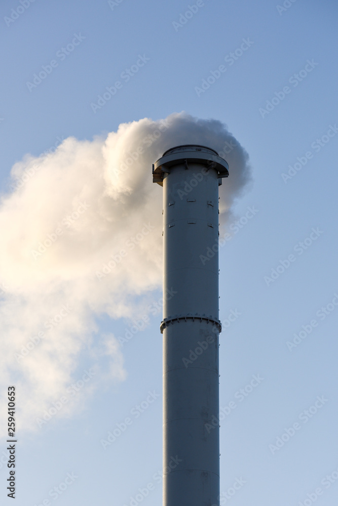 Chimney stack Pollution. 