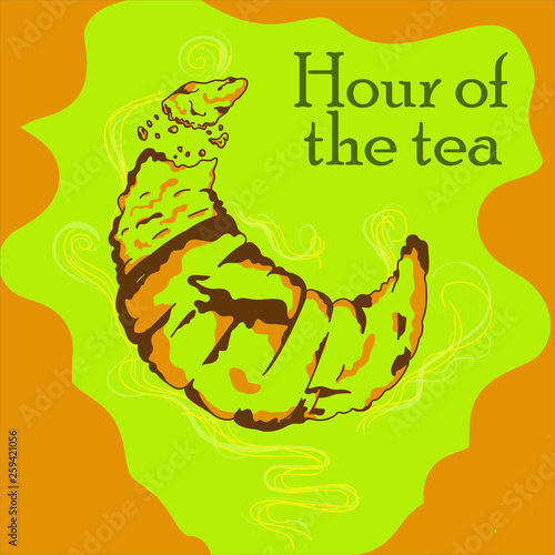 Croissant_hora del té © Samanta