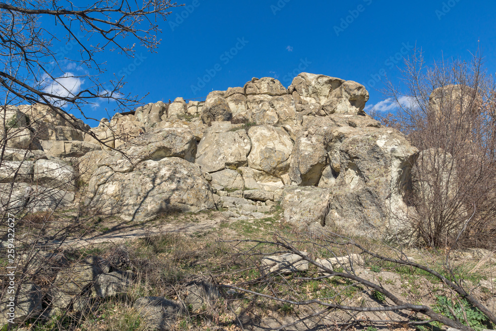 Ruins of Ancient Thracian city of Perperikon, Kardzhali Region, Bulgaria Ruins of Ancient Thracian city of Perperikon, Kardzhali Region, Bulgaria