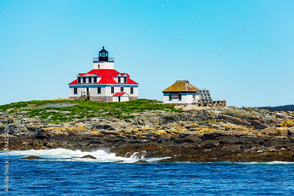 lighthouse on the coast lighthouse on the coast