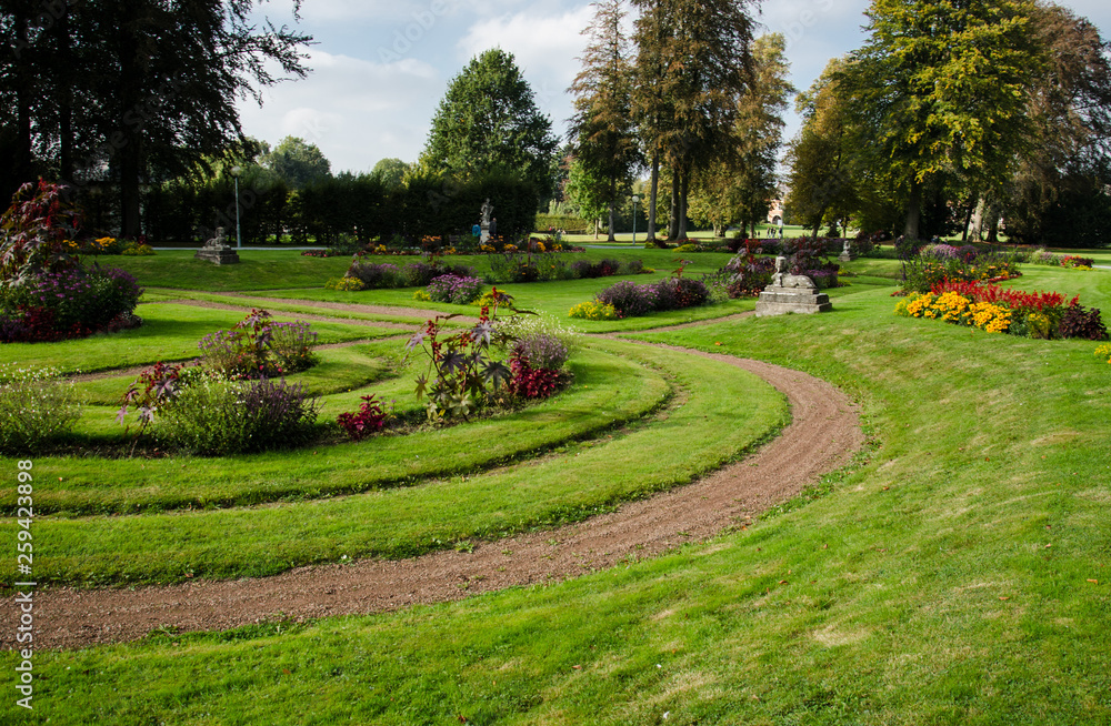 Enghien Castle Park and Gardens, in Enghien, Belgium