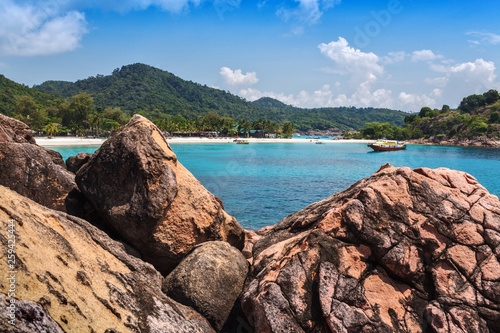 The bay on the tropical island. Malaysia. Island Redang. © Sergey