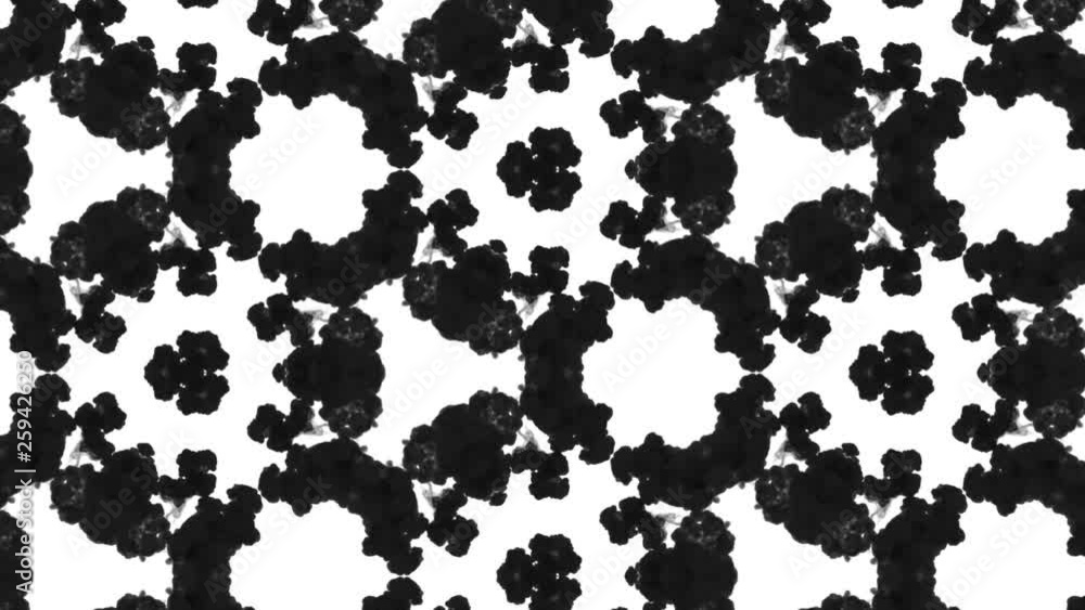 3d render ink kaleidoscope effect with luma matte as alpha channel for visual effects and easy compositing. Black ink on white background 14 3d render ink kaleidoscope effect with luma matte as alpha channel for visual effects and easy compositing. Black ink on white background 14