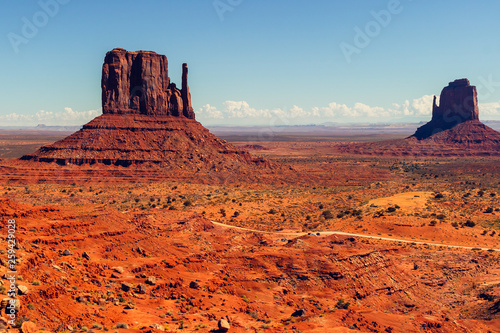 Beautiful Landscape, Monument Valley Navajo Tribal Park.