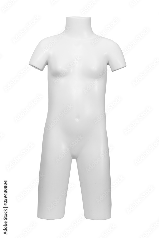 Gloss color mannequin isolated Gloss color mannequin isolated