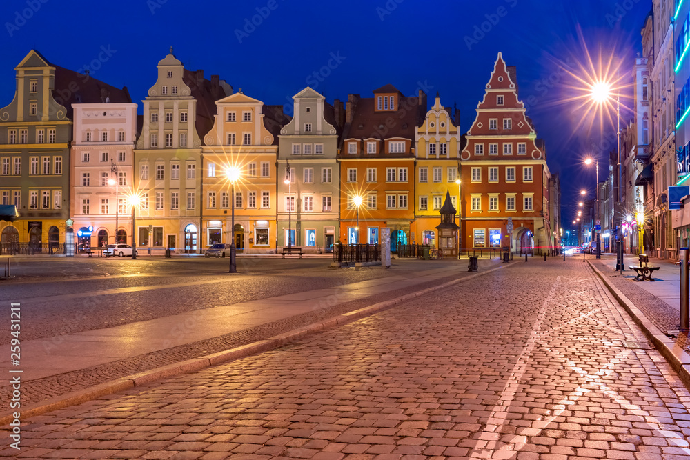 Market Square in Wroclaw, Poland