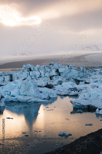 Glacier Lagoon in Iceland