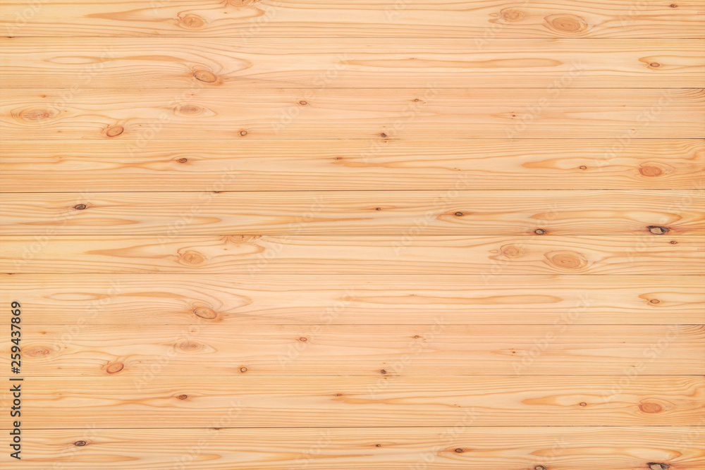 Fototapeta premium Top viwe of red pinewood texture, Natural wooden for backgroud.