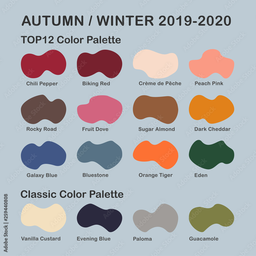 Fall 2019 2025 fashion trends color